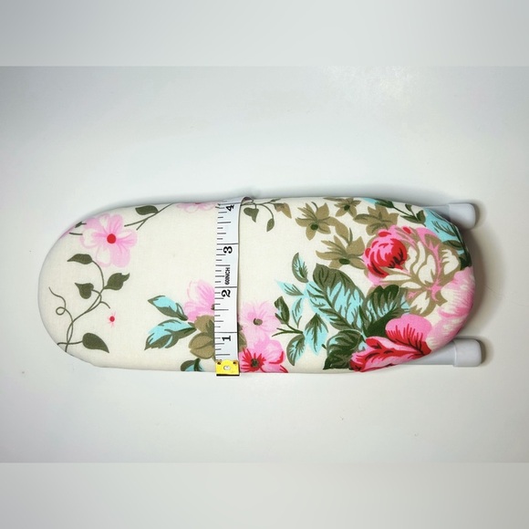 Mini Floral Foldable Portable Ironing Board Dorm Desktop Travel Compact Small - Picture 6 of 6